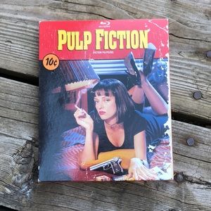 Pulp Fiction Blue-Ray and DVD